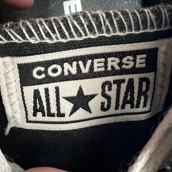 CONVERSE Chuck Taylor All Star Move Platform Black White Women's Sneakers 9.5 - Picture 7 of 8